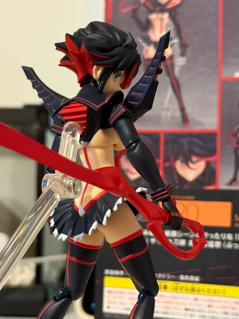Figma 220 Action Figure Anime Kill La Kill Matoi Ryuuko Figma 220 Pvc Action Figure Collectible 14.5 Model Toy