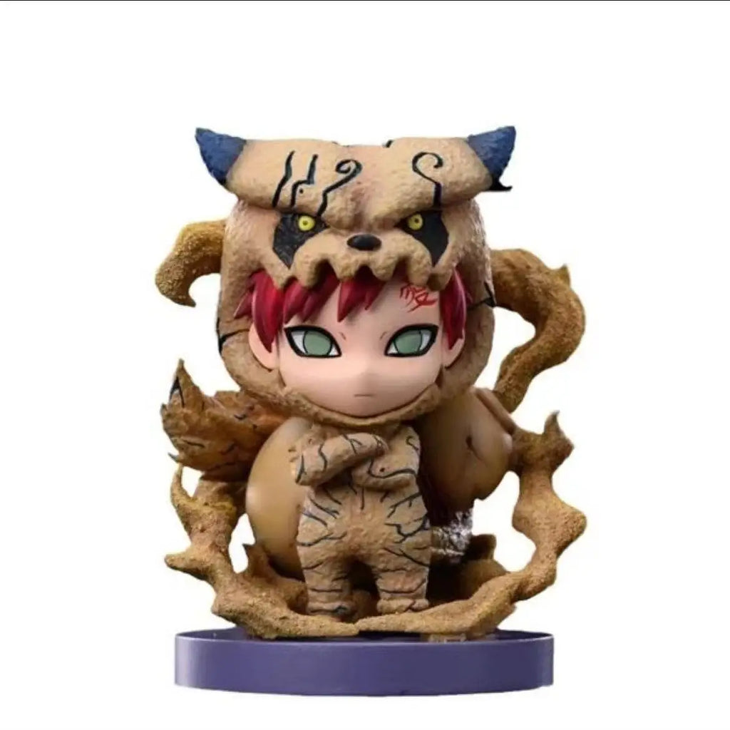10cm NARUTO GK Anime Figures Gaara Model PVC Statue Doll Collect Decoration Toys Birthday Gifts