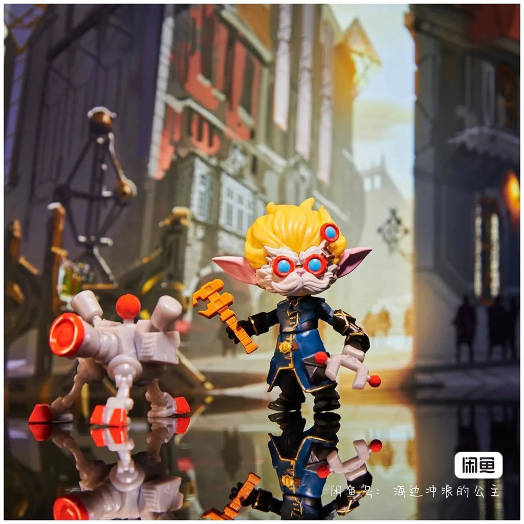 Hot League Of Legends Anime Figure Arcane Figure Jinx Ekko Endro  Figurine Pvc Room Christmas Gift For Kids Toys