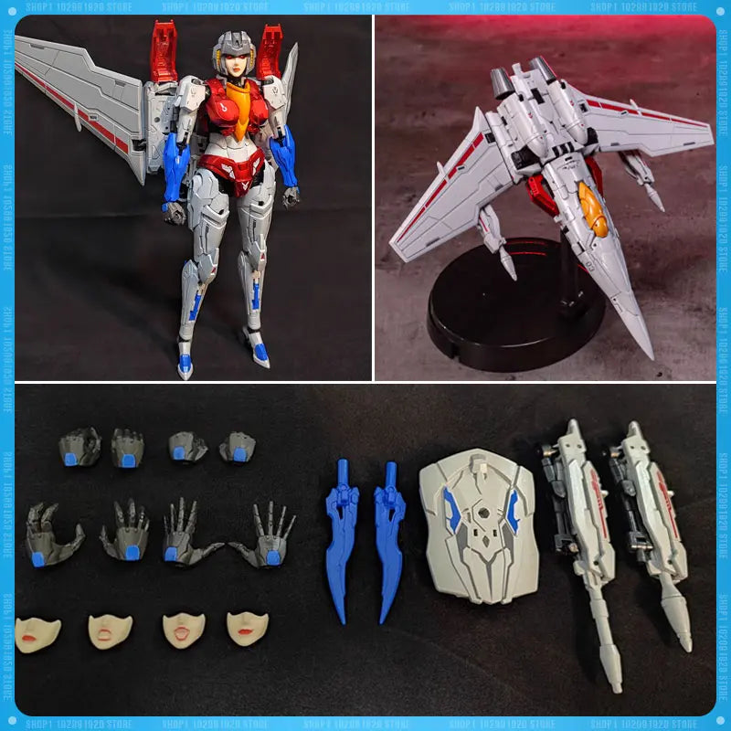 In Stock Collection Space Transformation CS-03 CS03 Starscream Star Queen StarQueen Action Figure Model Collectible Toy Gift