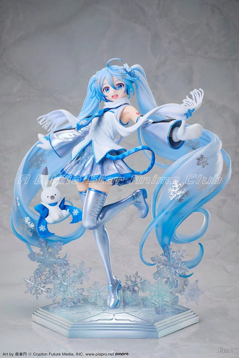 【Pre Sale】Original Design COCO Piapro Hatsune Miku Snow Miku SKY TOWN 10th Anniversary 1/7 Model Gift Collection