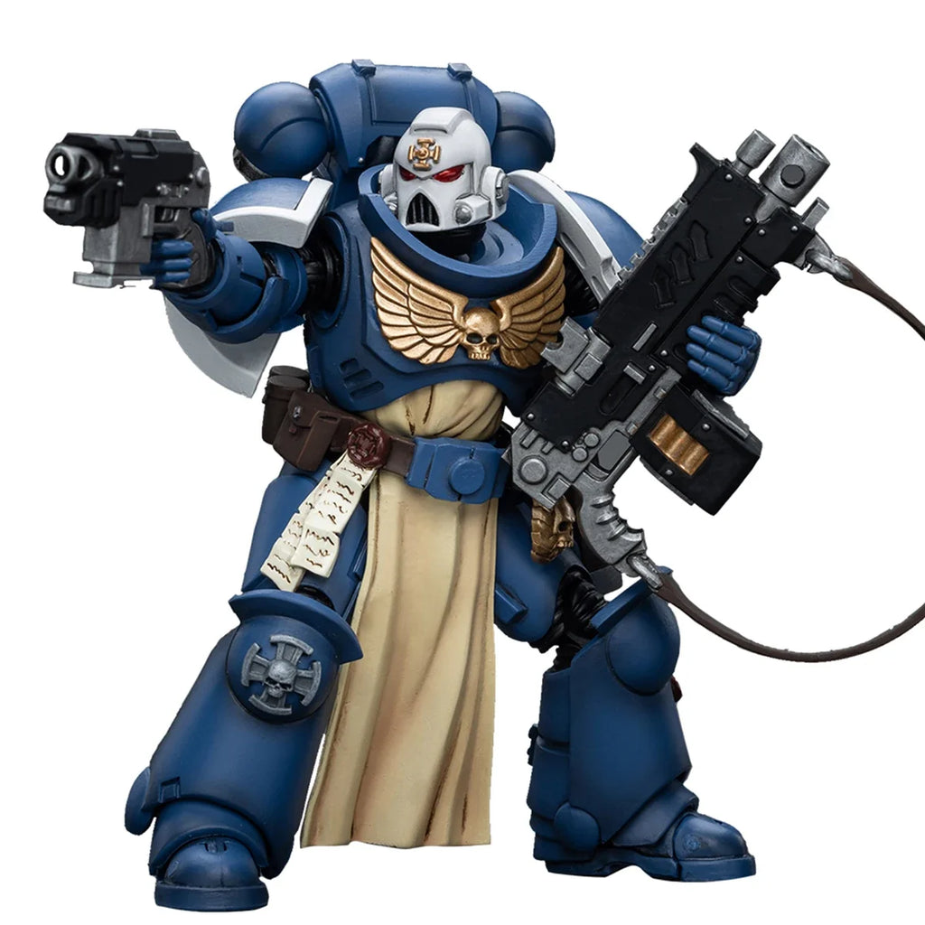 HIPLAY JOYTOY Warhammer 40,000 Ultramarines Primaris Chaplain Brother Varus 1/18 Action Figure