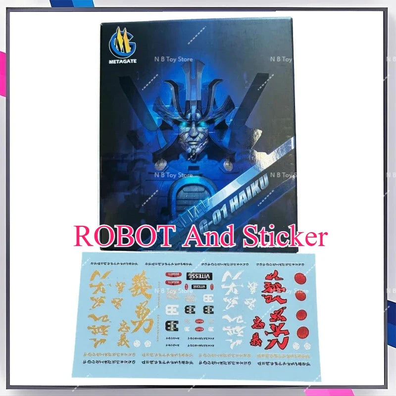 INSTOCK Transformation MetaGate-G01 MG01 Haiku Action Figures Samurai Drift Mecha Doll Toy Model  Collect Gift