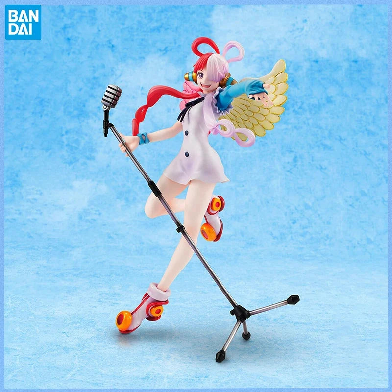 Bandai Genuine MegaHouse ONE PIECE World diva UTA Anniversary Anime figure Movable toy Anime Peripheral Doll for Collectors