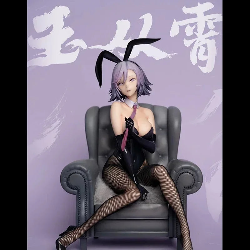In Stock Kaitian Studio Human Pavilion Girl Rabbit Jade Sky Jinhua Qiao'Er Su Jiuyue Crystal Figure Model Toys Gifts
