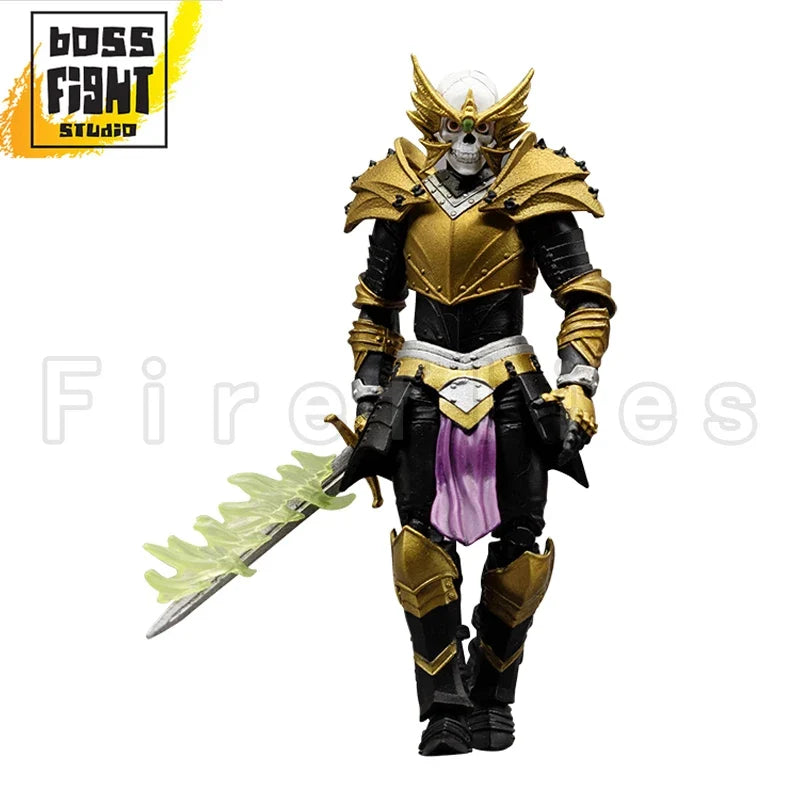 1/18 3.75inch Boss Fight Studio BFS Action Figure Vitruvian H.A.C.K.S. 10th Anniversary Knight of Asperity Anime Model Toy