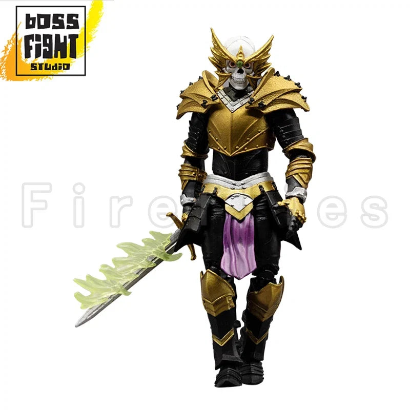 1/18 3.75inch Boss Fight Studio BFS Action Figure Vitruvian H.A.C.K.S. 10th Anniversary Knight of Asperity Anime Model Toy