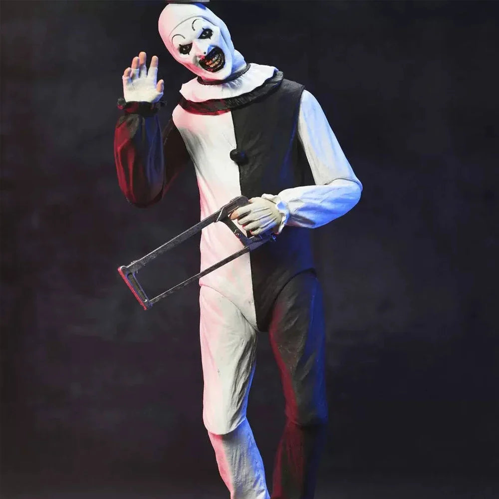 NECA The Ultimate Art the Clown 7" Action Figure Terrifier Damien Leones Model Doll Gift Garage Kit Horror toys 100% Original