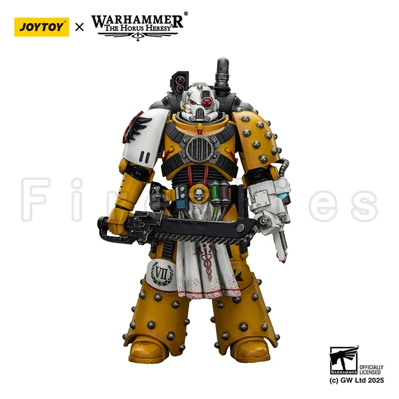 1/18 JOYTOY Action Figure The Horus Heresy Imperial Fists Legion Apothecary Anime Toy