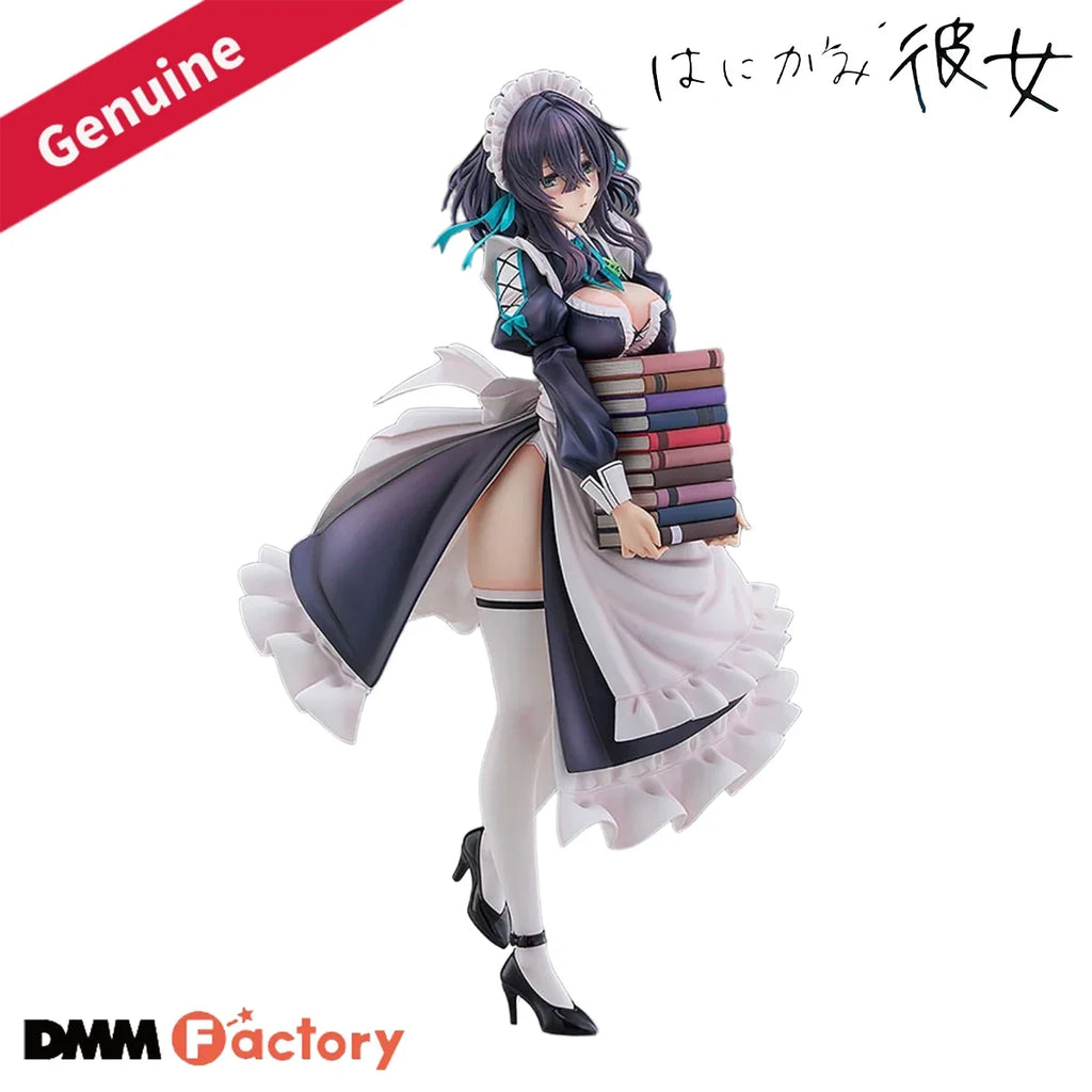 In Stock Original DMM Factory Prepainted Maid Maison Hanikami, Kanojo Wa Koi O Suru Chigami Hikage 1/6 H=285mm Figure Collection