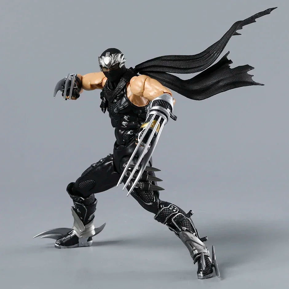 Revoltech Ryu Hayabusa Action PVC Figure Model Ornament Toy Collection Gift