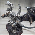 25CM Yu-Gi-Oh Figure Blue-Eyes White Dragon Figure With Light Pvc Statue Model High Quality Collection Room Decoration Toys Gift
