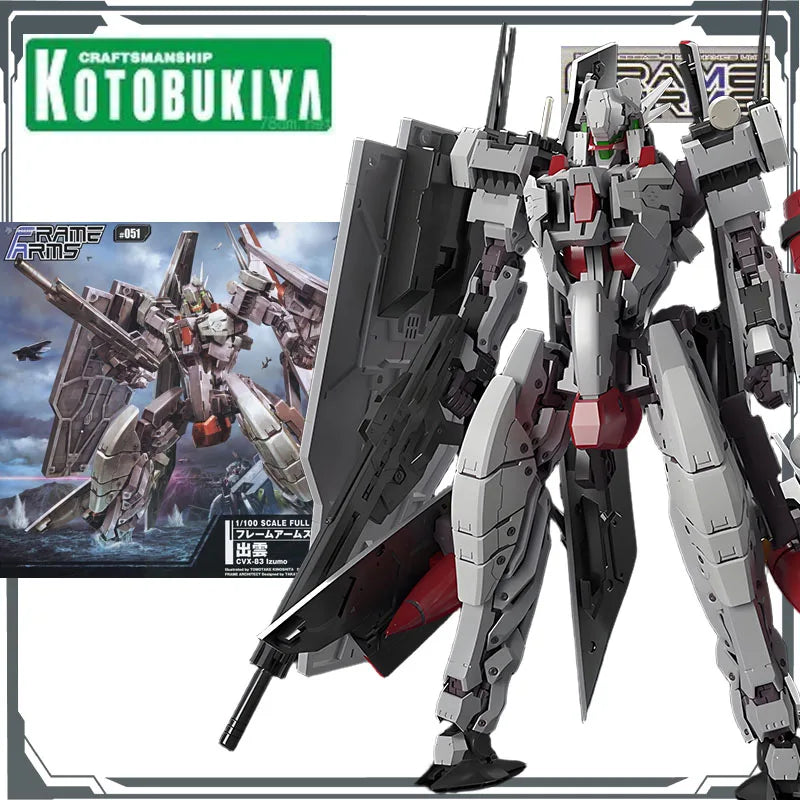 Kotobukiya Original MODEL KIT GUNDAM FRAME ARMS IJN DDV - 3Y Izumo  1/100 Anime Figure Assembly Model Toys  Model Gifts for Boys