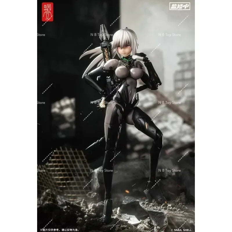 IN STOCK SNAIL SHELL Original 1/12 Assassin Mobile Suit Girl SO COOL PVC Action Figure Model Toys Holiday Gifts for Fans