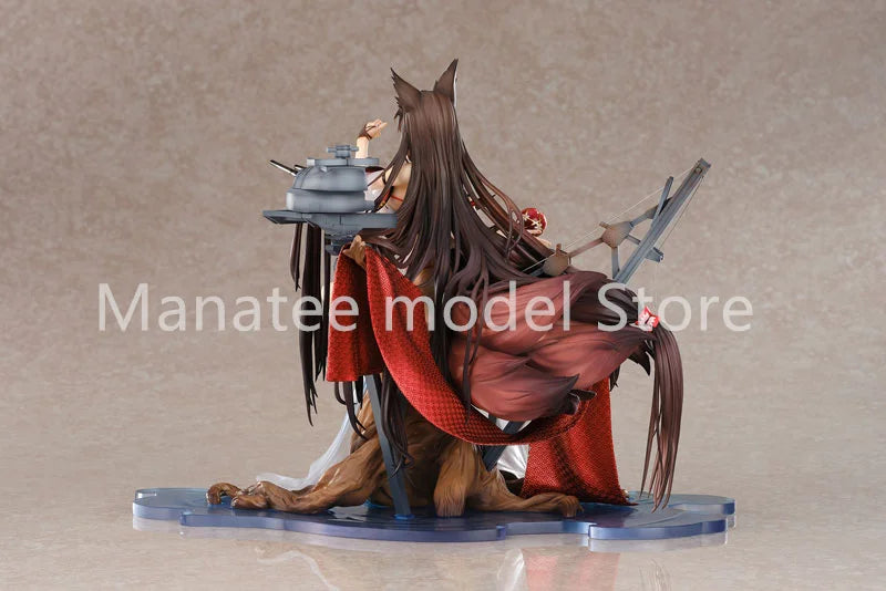 APEX Original Azur Lane Amagi Wending Waters, Serene Lotus Ver. 1/7 PVC Action Figure Anime Model Toys Collection Doll Gift