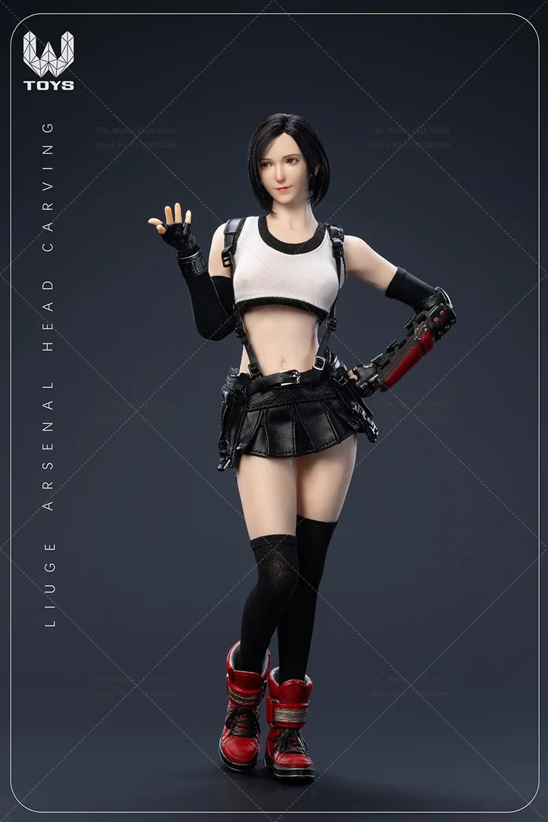 1/6 Scale Clothes Head Sculpt Fantasy Baby Tifa Perfect Goddess Gentle Charm Attraction  For 12-inch Action Figure Soldier