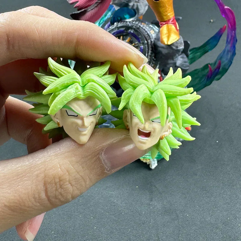 Anime Dragon Ball broly Vs Goku Figure 28cm Pvc Action Figures Broly Statue Collection Model Toy Gifts