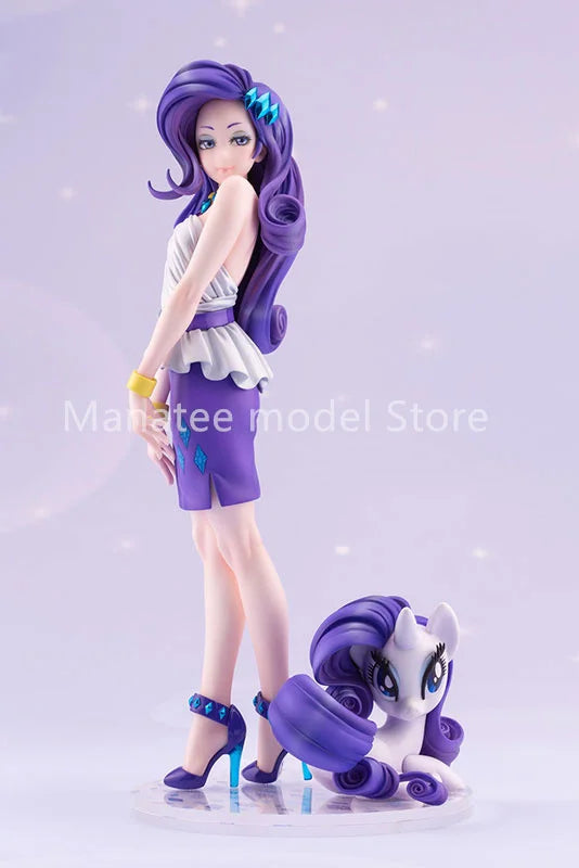 Kotobukiya Original MY LITTLE PONY BISHOUJO Rarity 1/7 PVC Action Figure Anime Model Toys Collection Doll Gift