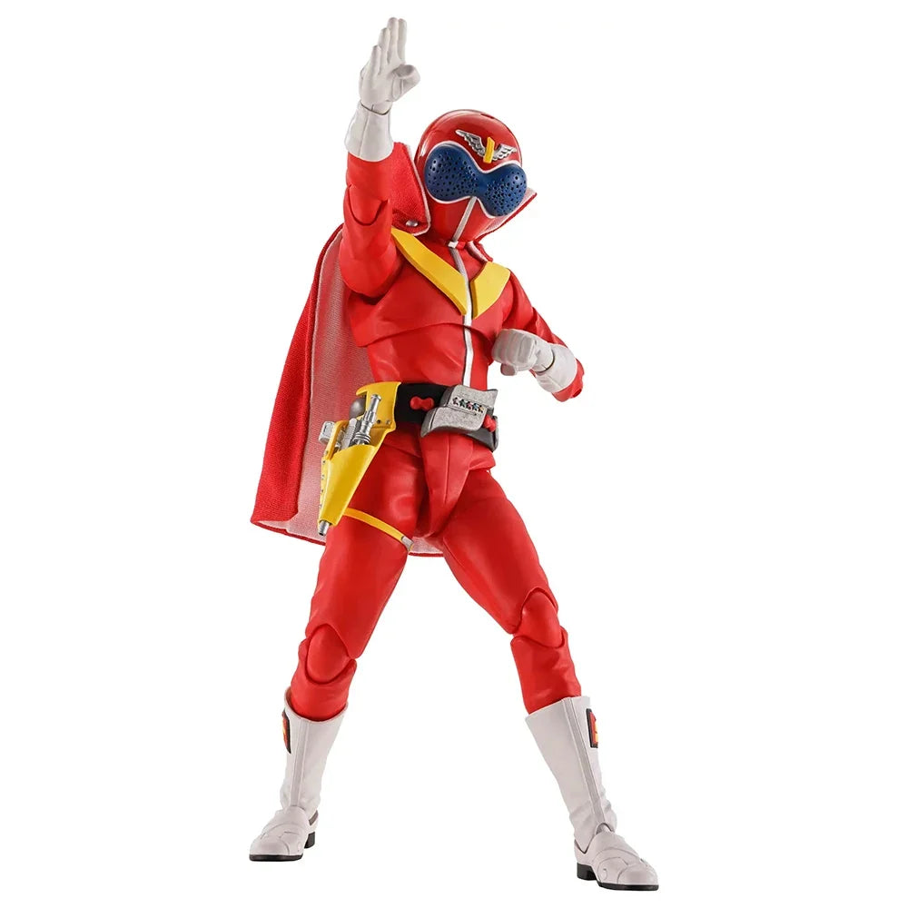 BANDAI S.H.Figuarts (SHINKOCCHOU SEIHOU) Akarenger Super Sentai 50th Anniversary Ver. (First press limited pedestal included)