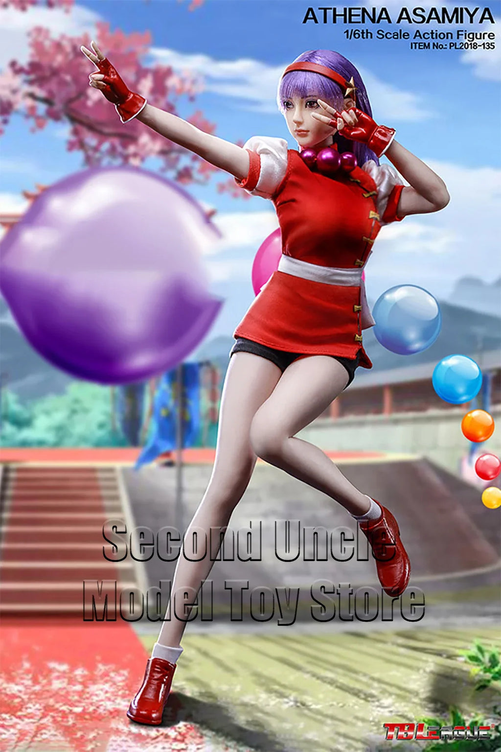 TBLeague PL2018-135 1/6 Athena Asamiya Fighting Game Characters  Action Figure Full Set Collectible Model Toys Gift