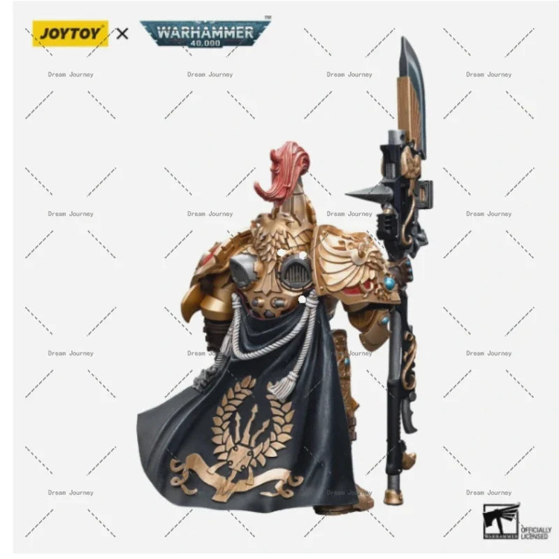 In stock JOYTOY Warhammer 40k 1/18  Adeptus Custodes Shield Captain with Guardian Spear   Action figures Toy collection