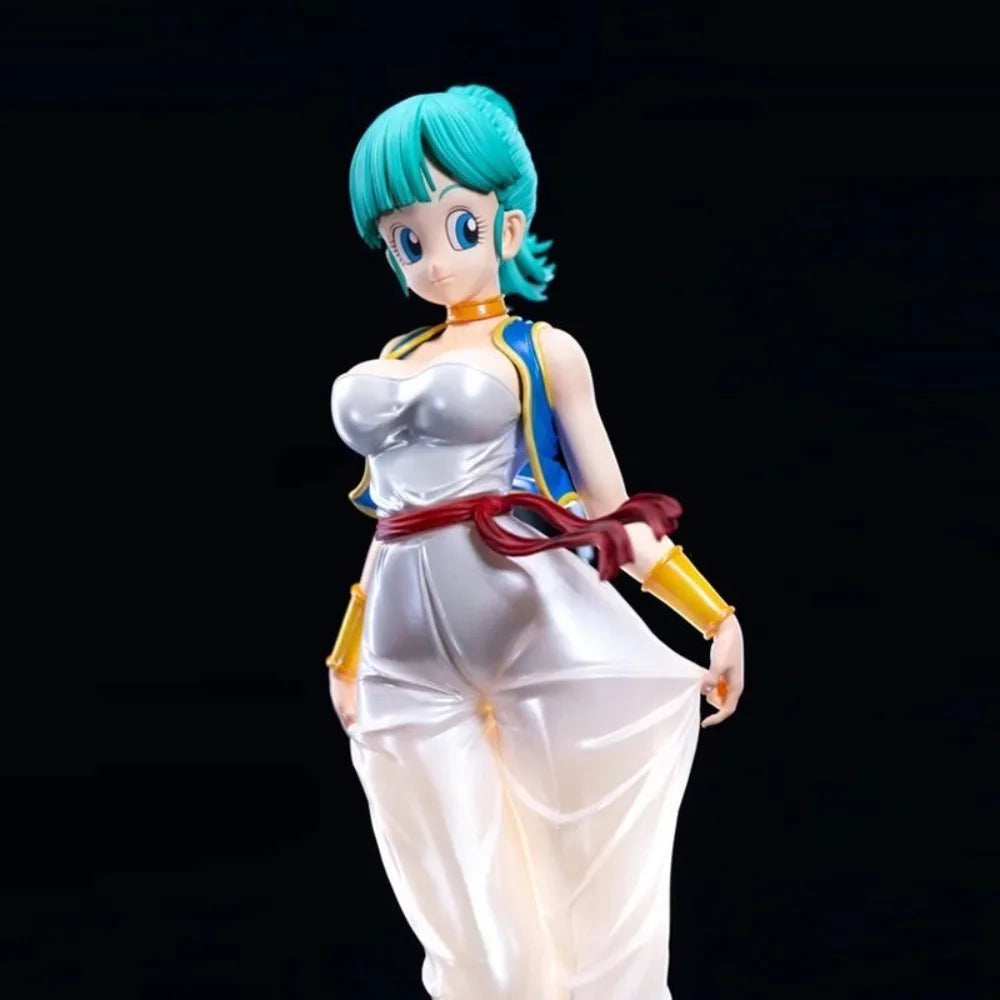 28cm/11in Anime Dragon Ball Z Figure Sexy Style Bulma Figure PVC Action Figure Statue Collection Model Toys Christmas Gifts
