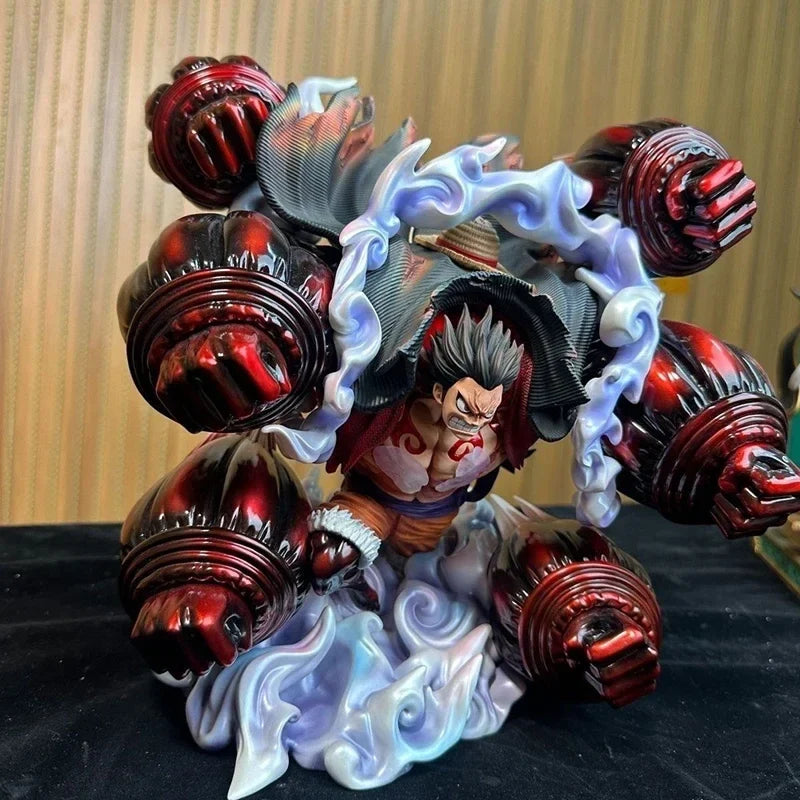 Anime One Piece Figures Monkey D. Luffy Action Figures Sky Painting Gear 4 Luffy 29cm PVC Collection Statue Model Toys Doll Gift