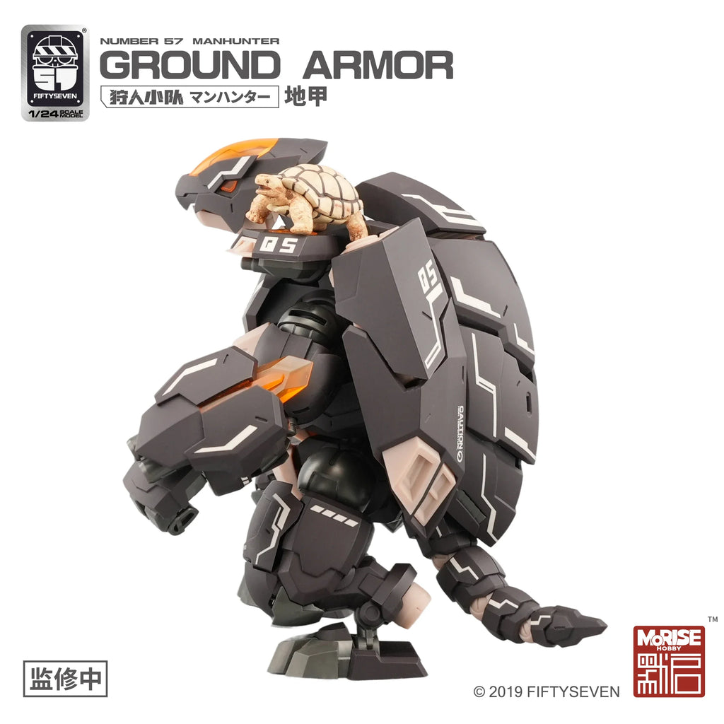 FIFTYSEVEN Number 57 No.57 Manhunter GROUND ARMOR Turtle Armored Puppet Squad 3PCS Turtle Driver 1/24 Assemble Action Figure