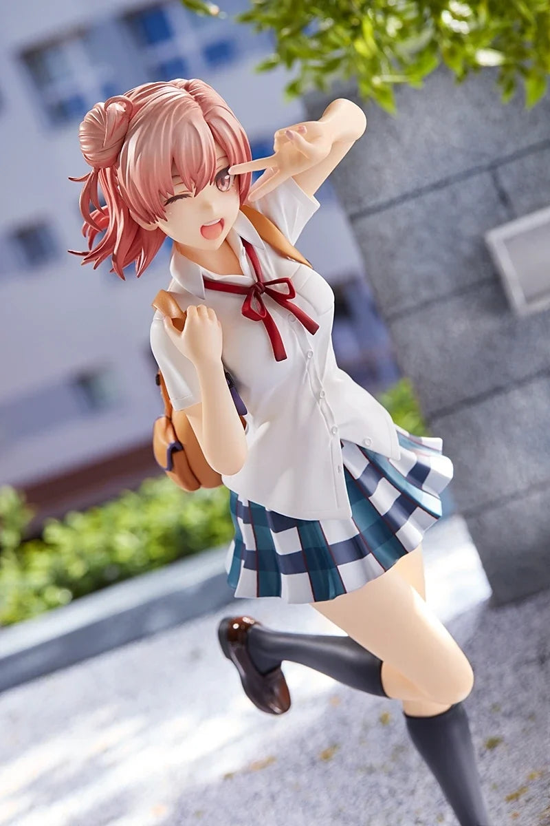 GW Anime My Teen Romantic Comedy Snafu Yuigahama Yui Figures Kawaii Model Statue Collection Toy Gift ﻿