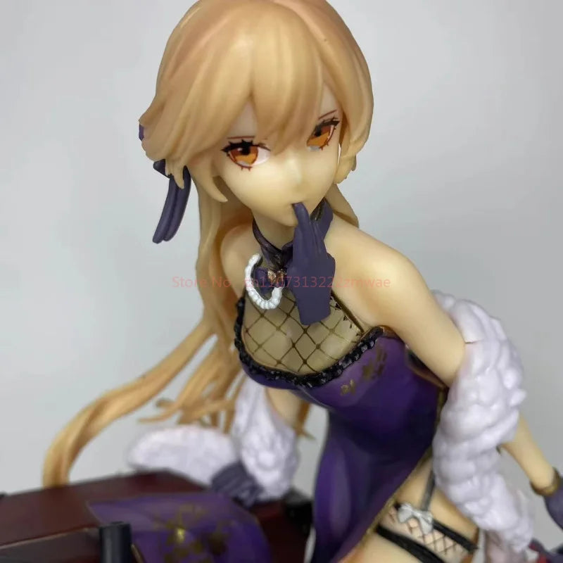 Girls' Frontline Ots-14 Purple Rain Heart Double Headed Carving Anime Girls' Handmade Model Ornaments