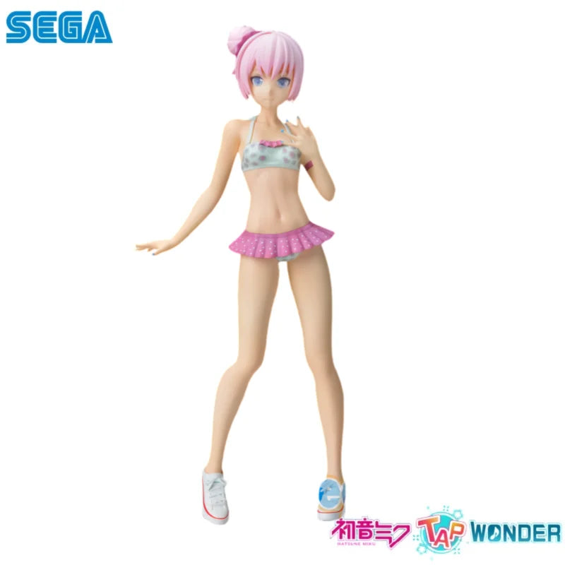 In Stock Sega Original Hatsune Miku Megurine Luka Action Figure Model Doll Brand New Boxed Toys Model Garage Collectible