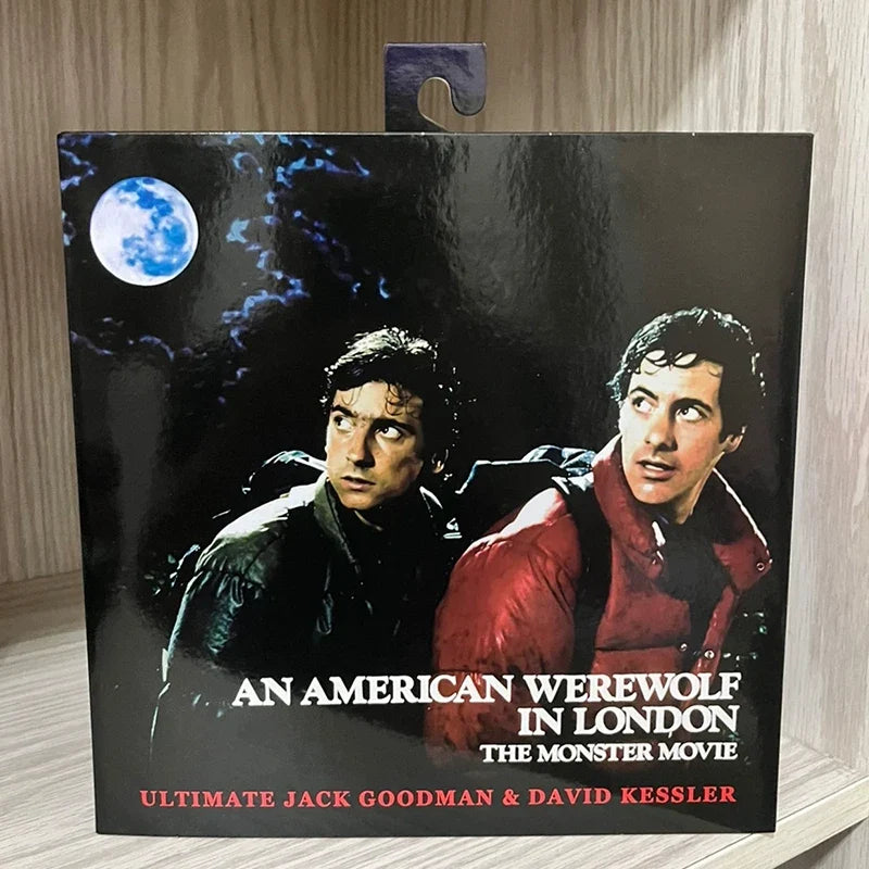 An American Werewolf in London Jack Goodman and David Kessler Action Figure NECA 04949 Figuras 7-Inch Model Ornament Original