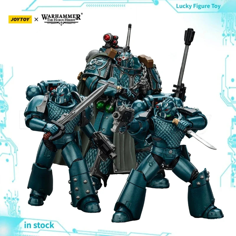 【Original】JOYTOY Warhammer 40K 1/18 Action Figure AlphaLegion Headhunter Prime Headhunter Exodus 'The One Who Is Many Toys