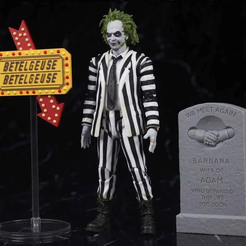 Bandai Original SHF Anime Figure Beetle Juice BEETLE JUICE Action Figure Toys For Boys /Girls /Kids /Christmas