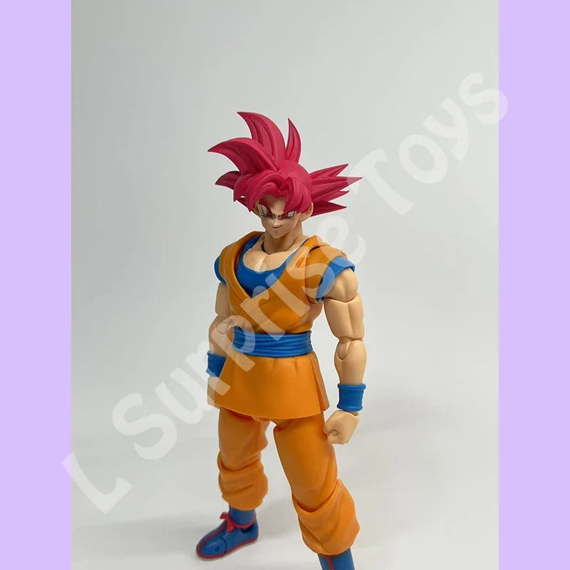 PT CUSTOM Dragon Ball Z Super Saiyan God Ultra Instinct Son Goku Head Accessories Head sculpt Anime Action Figures Toys Gifts