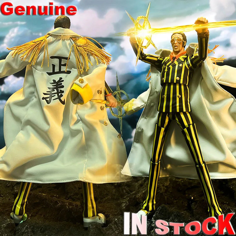 One Piece Shf Borsalino Admiral Cloak - 1/12 Scale Iron Wire Built-In Cosplay Accessory For Action Figure Gift