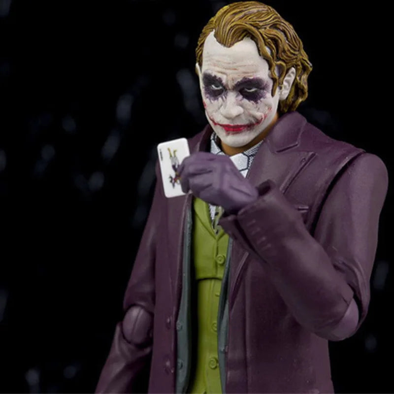 Movie The Dark Knight Rises Joker Joint Mobility Action Figures Desk Decor Toys Doll Collection Gifts Boxed Pvc Model Statue