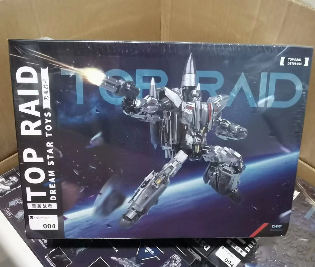 【Inventory】 DST01-002 F16 HighDrive Dream Star DST01-001 Slingshot Super Airplane Alloy Action Figure Transformed Gift with Box