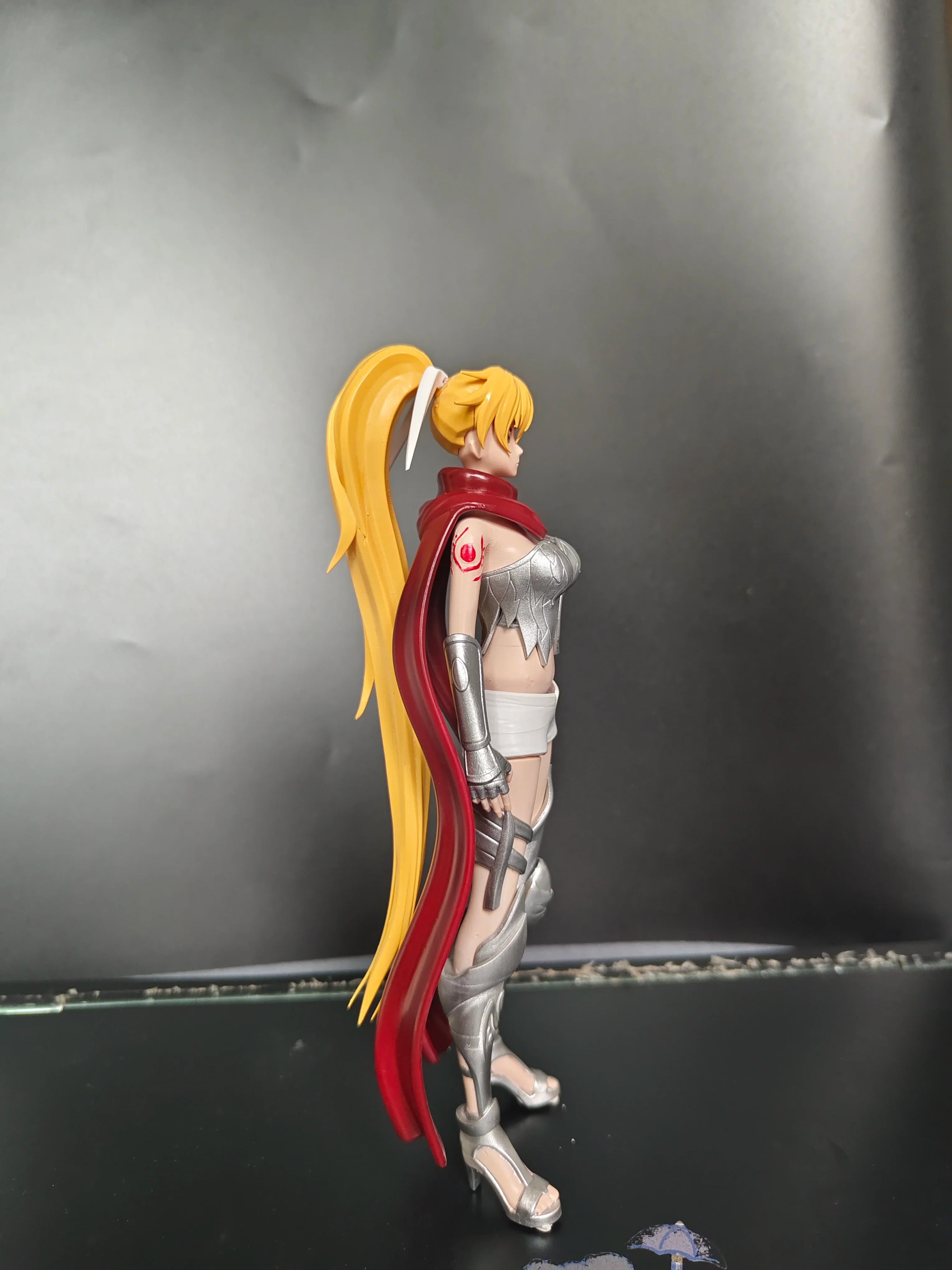 Saint Seiya The Lost Canvas LC- Crane Yuzuriha Silver Saint Aries Shion's Junior Sister Resin Statue Collectible Model