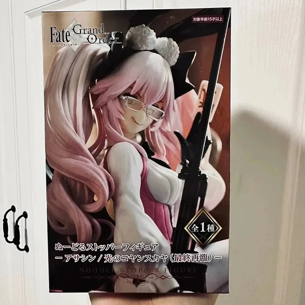 In Stock FuRyu Genuine Fate/Grand Order Noodle Stopper Figure Assassin/Koyanskaya of Light Final Second Coming 15cm Model Toys