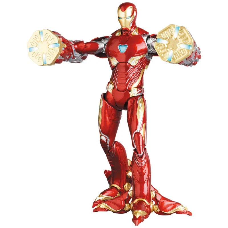 In Stock Original Medicom Toy Mafex (No.178) Avengers: Infinity War Iron Man Mark 50 Infinity War Ver Anime Figure Action Figure