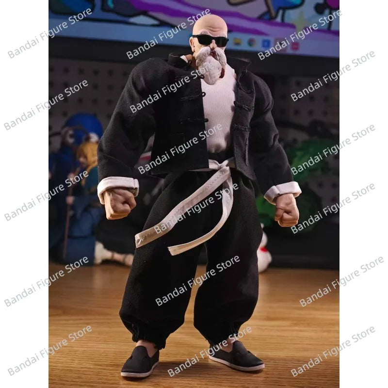 In Stock SHF Dragon Ball RTournament of Powe Kame Sennin Master Roshi Clothes Romankey Doll Anime Action Figure Collection Toy