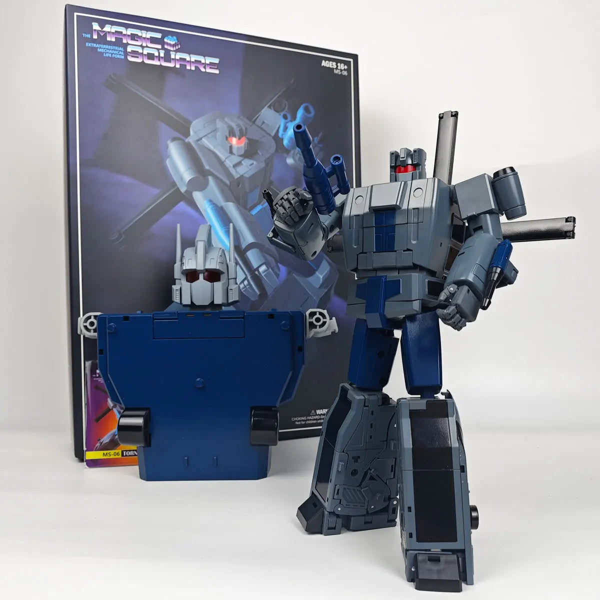 [In stock] Magic Square MS-TOYS MS-06 MS06 Tornado Vortex Helicopters MP Scale Transformation Robot Action Figure Toy