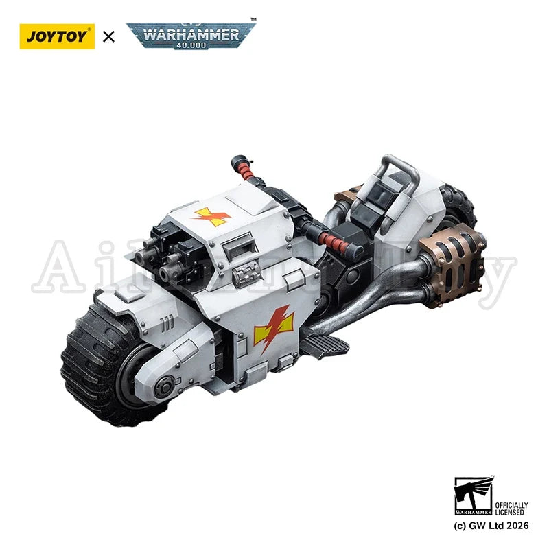 [Pre-Order]JOYTOY 1/18 Action Figure 440K White Scars Raider-pattern Combat Bike Anime Collection Model Toy