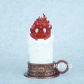 13cm Anime Das wandelnde Schloss Figur Leuchtend Calcifer Actionfiguren Pvc Sammlung Deko Modell Spielzeug Geschenke