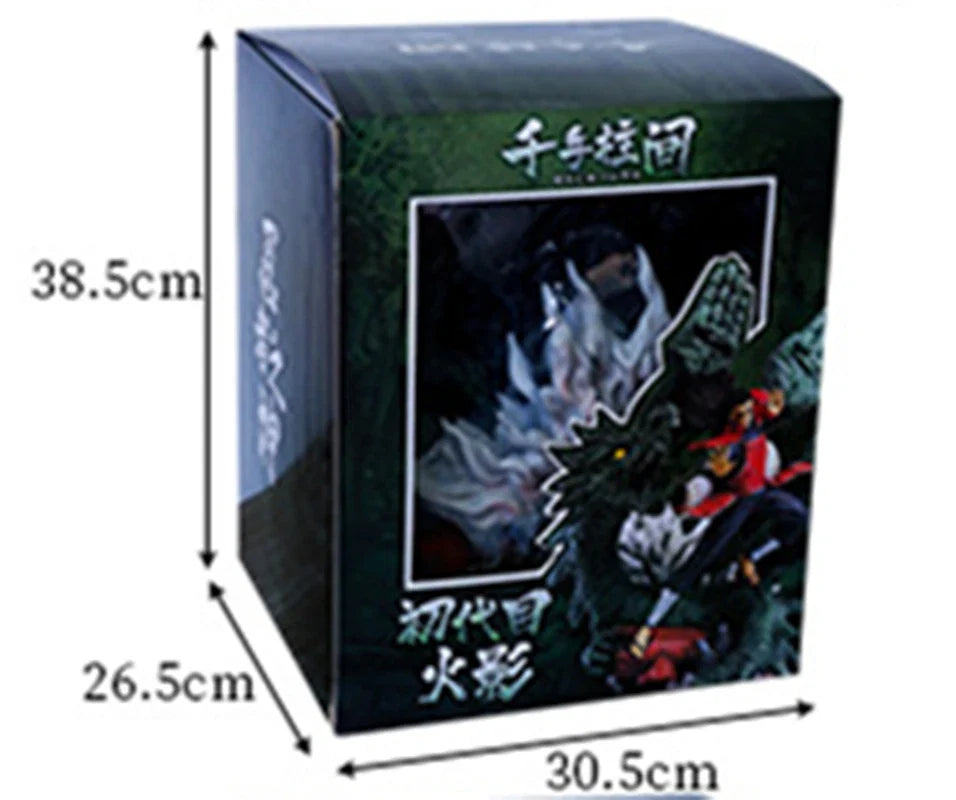 Anime Shodai Hokage Shinobi no Kami Senju Hashirama GK PVC Action Figure Game Statue Collectible Model Kids Toys Doll Gifts