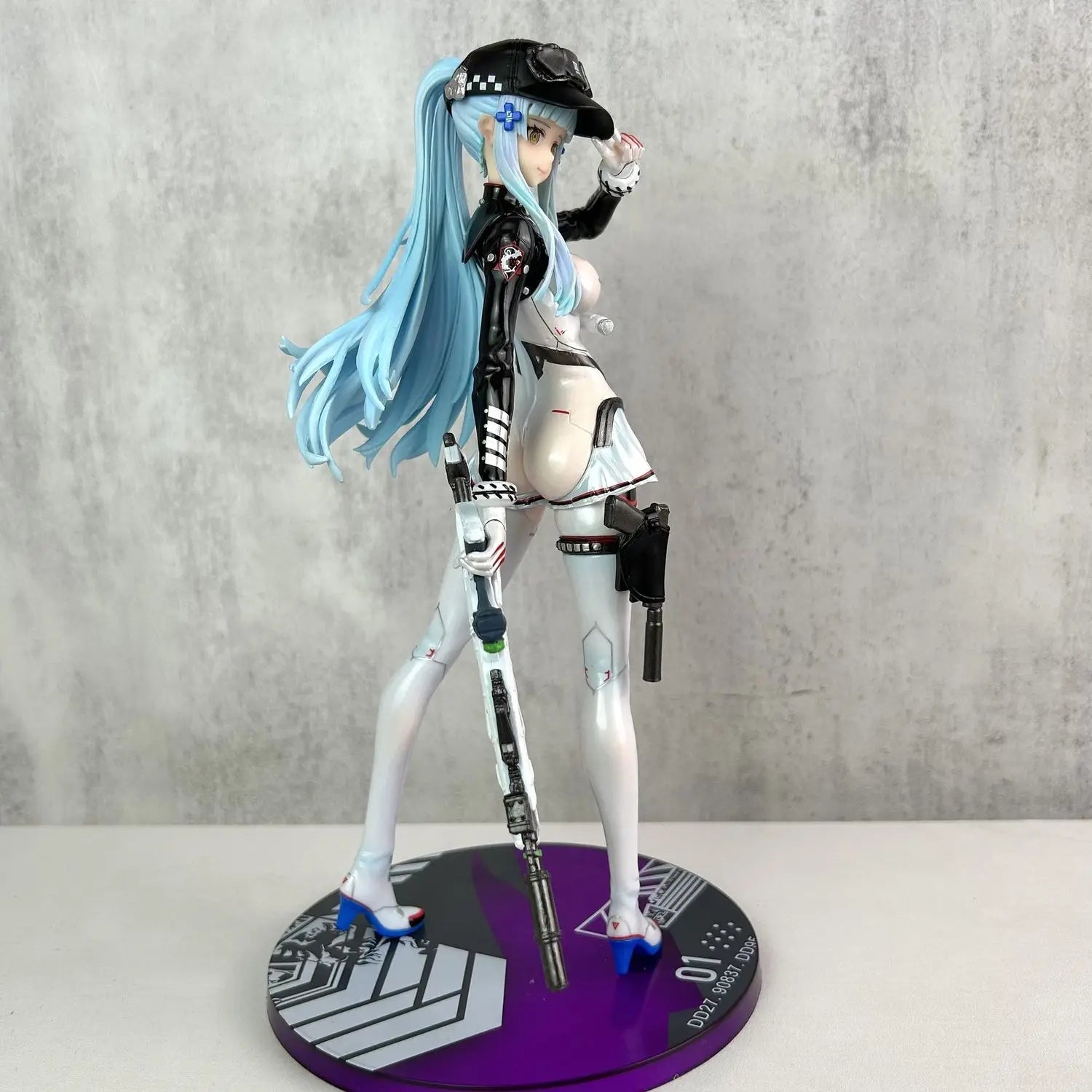 24cm Game GIRLS' FRONTLINE HK416 Figure Cute Girls Figures Statue Collection Model Desk Decoration Model Doll Birthday Gift Toys