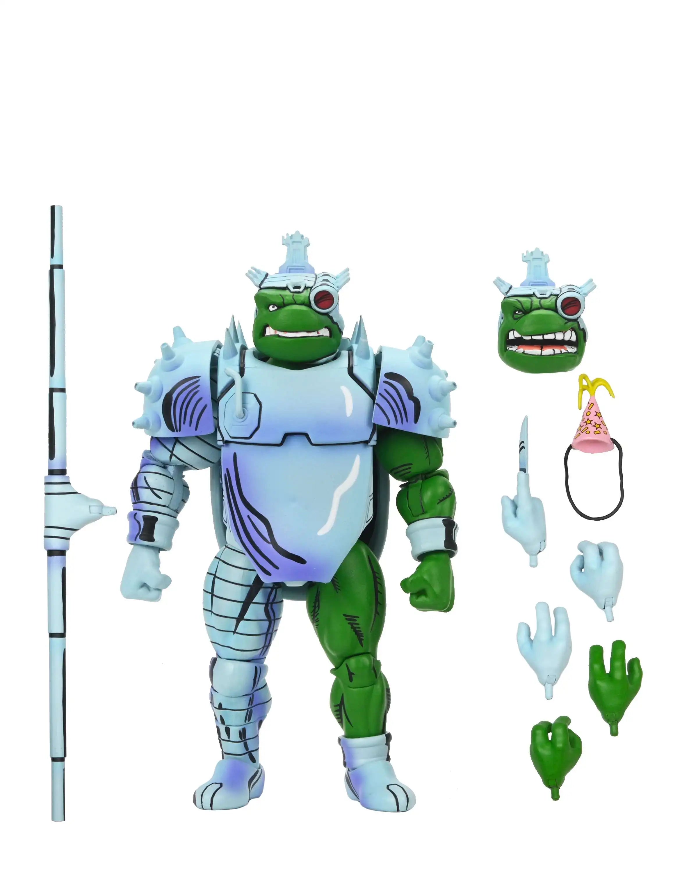 NECA 54403 Toys Teenage Mutant Ninja Turtles (Mirage Comics) - Cyborg Donatello 7" Scale Action Figure Doll Gift Collection TMNT