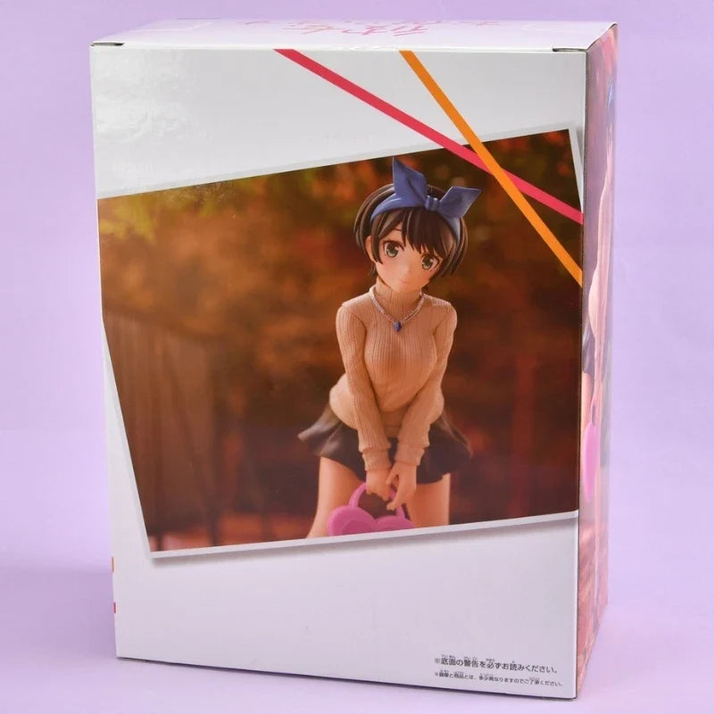 In Stock Original Bandai BANPRESTO Rental Girlfriend Sarashina Ruka Action Figures Toys Model Genuine Collector Anime Hobby