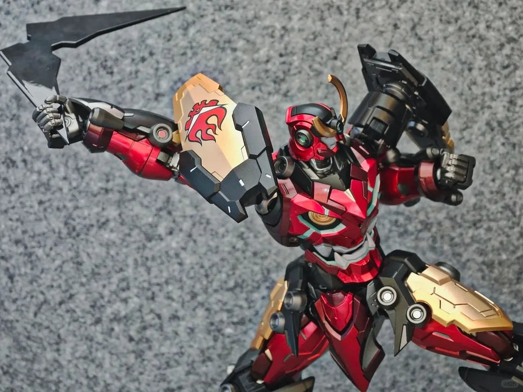 Ccs Original Toys Series Gurren Lagann\Lazengann Anime Action Figure Assembly Model Toys Collectible Model Gifts For Boys